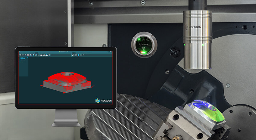 Система лазерного сканирования детали Hexagon LS-R-4.8